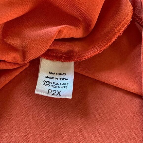 CSC Studio Orange Tangerine Blouse - Picture 9 of 11